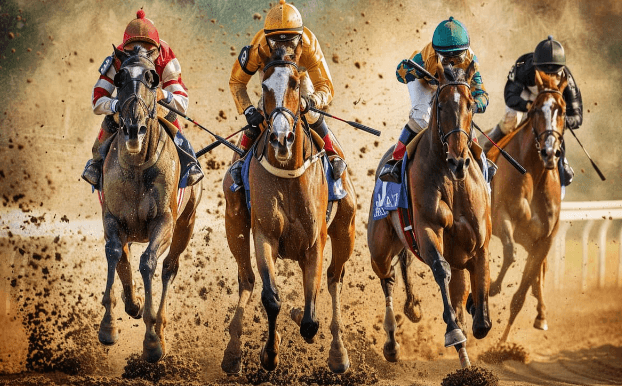 What is the process for entering a horse into a race?